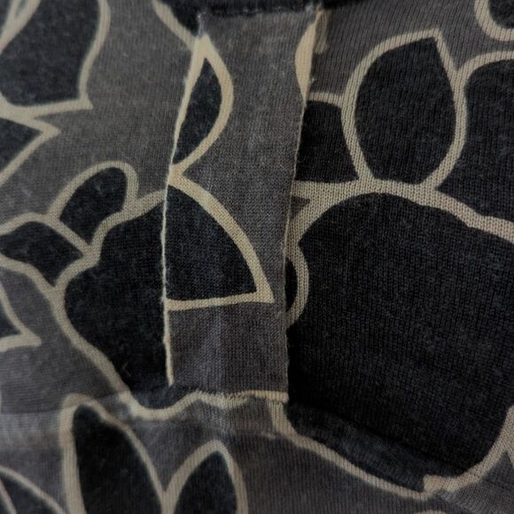 Boden Sz 12R 100% Wool Long Sleeve Lightweight Sweater Dress Geometric Floral - Picture 3 of 10